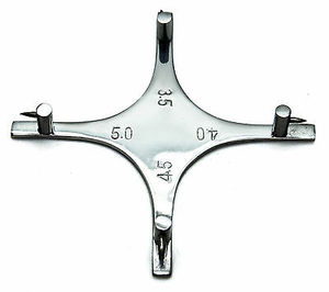 Boone เครื่องมือวัดสแตนเลสแบบแมนนวลสำหรับเครื่องมือผ่าตัดทันตแพทย์ - Product Image 1