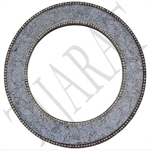 Espejo decorativo de Metal para sala de estar, nuevo diseño, montado en la pared, precio de fábrica - Product Image 2