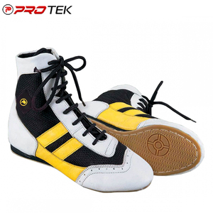 Chaussures de boxe en gros, chaussures de boxe personnalisées avec logo professionnel, fabriquées selon le dernier design à bas prix - Product Image 5