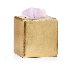 Gold Tissue Box zum Verkauf