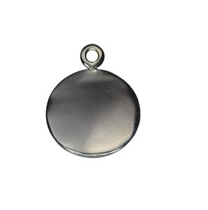 เครื่องประดับทรงกลมสีเงินสเตอร์ลิง8มม. คุณภาพสูงค้นพบชิ้นส่วนเครื่องประดับทรงสี่เหลี่ยมผืนผ้า - Product Image 1