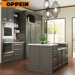 Indonesia Project Modualr Lacquer Diy Kitchen Cupboards