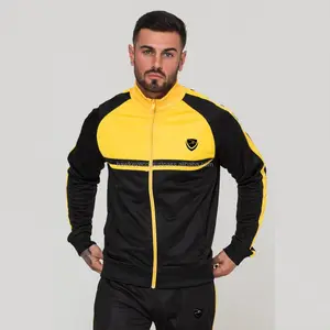Yellow and Black color combination men Tracksuit manufacture by Hawk Eye Co. ( PayPal Accepted )