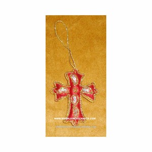 Hand Embroidery Christmas <b>Tree</b> Decoration <b>Ornaments</b> - Product Image 1