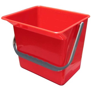 Cubo de Limpieza de Plástico Pequeño de Forma Cuadrada de 6L de Venta Caliente - Product Image 3