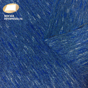 Tissu blub à rayures épaisses, en nylon et polyester, spandex, couleur bleue, pour t-shirt - Product Image 6