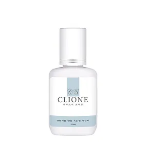 CLIONE主要卸妆睫毛延长胶/100% 韩国制造/15毫升/快速睫毛粘合剂溶解时间-60秒/Cle