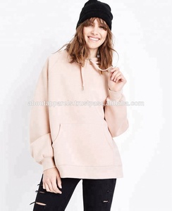 Sweat à capuche pour femmes, vêtement uni avec logo personnalisé et fermeture éclair, vente en gros, - Product Image 6