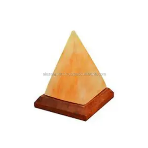 Himalayan Pyramid Shape Crystal Rock Salt Lamp