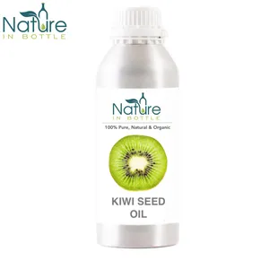 Huile de graine de Kiwi organique, huile de graines de fruits à pression froide Pure et naturelle, vente en gros, prix en vrac