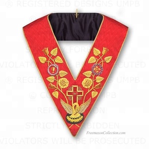 Masonic RegaliaCraft Past Masters Collar & Jewel /Masonic Regalia Craft Collar de oficial - Product Image 3