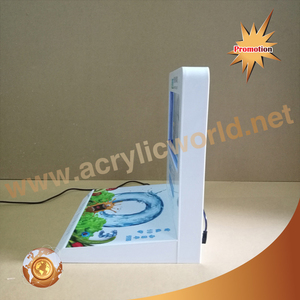 จอแสดงผล LCD ยืนโฆษณาตารางในร่มยืนแสดงเครื่องสำอางยืน - Product Image 6