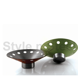 Canasta de Frutas Decorativa para el Hogar, Estante de Almacenamiento de Hierro, Canasta de Frutas de Metal para Encimera, Canasta de Frutas de Colores con Base de Acero Inoxidable - Product Image 2