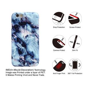 2018 nuovo arrivo dei commerci all'ingrosso IMD cassa del telefono per il <span class=keywords><strong>iPhone</strong></span> 6 <span class=keywords><strong>6S</strong></span> di caso di marmo di marmo della copertura posteriore - Product Image 6