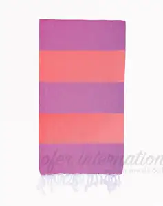 来自工厂PEST106-SFH的双层土耳其哈姆pestal毛巾-用于海滩或洗澡使用彩虹系列