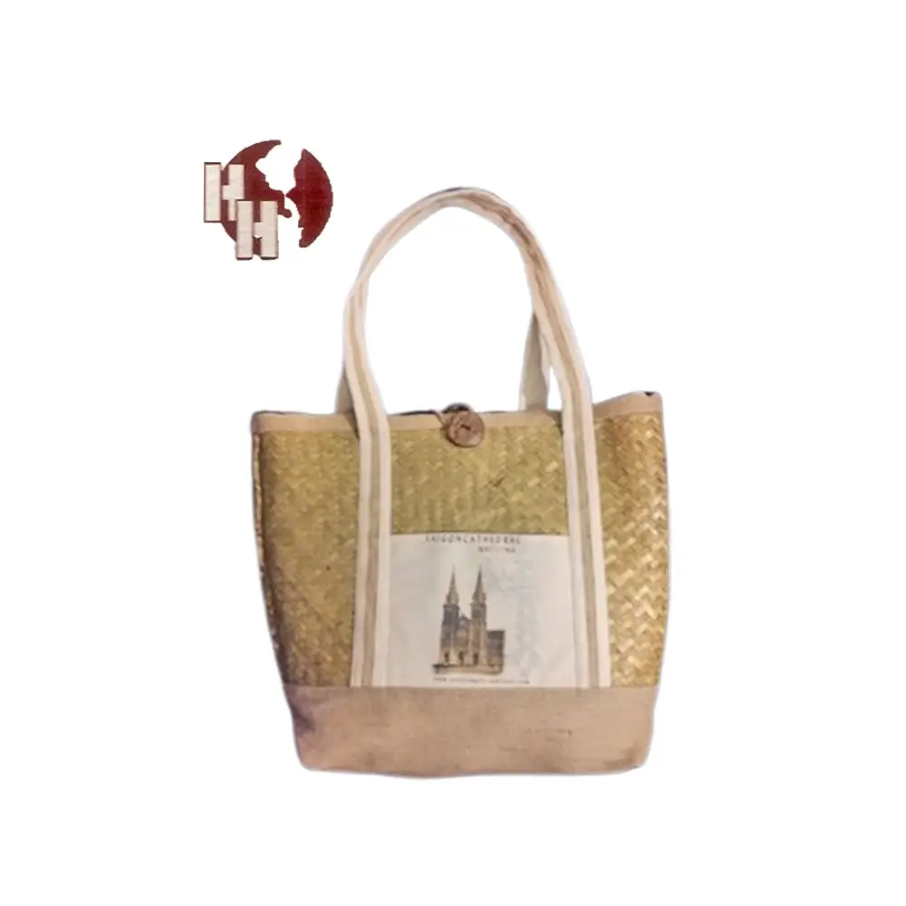 Nhiệt Đới Độc Đáo Rơm Handmade Bag (Nó Không Phải Là Giấy Rơm Túi Phụ Nữ 1 Cái/Poly Bag - 20 Cái/Carton Thời Trang Túi Bow