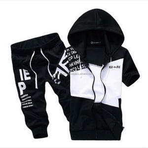 Survêtement deux pièces pour homme, sweat-shirts et pantalons de survêtement, vêtements de sport, nouvelle mode printemps automne - Product Image 5