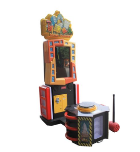 Máquina de juego de redención de parque de entradas para interiores de lotería Super Hacker Arcade que funciona <span class=keywords><strong>con</strong></span> monedas a la venta - Product Image 2