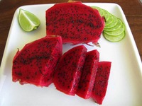 Dragon Fruit / Pitaya / Variété Rouge du Vietnam, 100% Naturel, Goût Sucré, Frais, Produit de Première Qualité