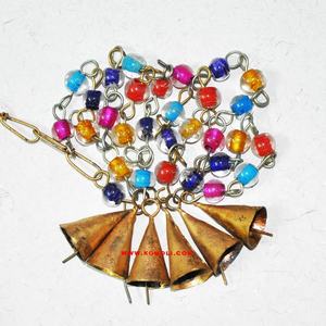 Campanas largas de metal de hierro hechas a mano para el hogar y el jardín, decoración para exteriores, campanas de vaca vintage, campanas pequeñas de metal - Product Image 4