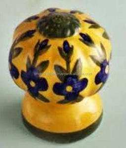 OMG Industries pomos de muebles de cerámica pintados a mano Tiradores para tocador cocina gabinetes de Hotel armario dormitorio CENTRO COMERCIAL - Product Image 6