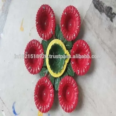 Diya Produk Agama India Puja Pooja Artikel Lentera Festival Diwali