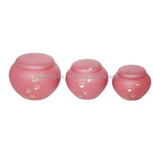 Urn de crème poli, de couleur rose, pour jour et anniversaire, fait à la main, en métal doré, de haute qualité - Product Image 5