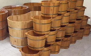 Venta caliente estilo de variedad de madera baño cubo para Baño - Product Image 2