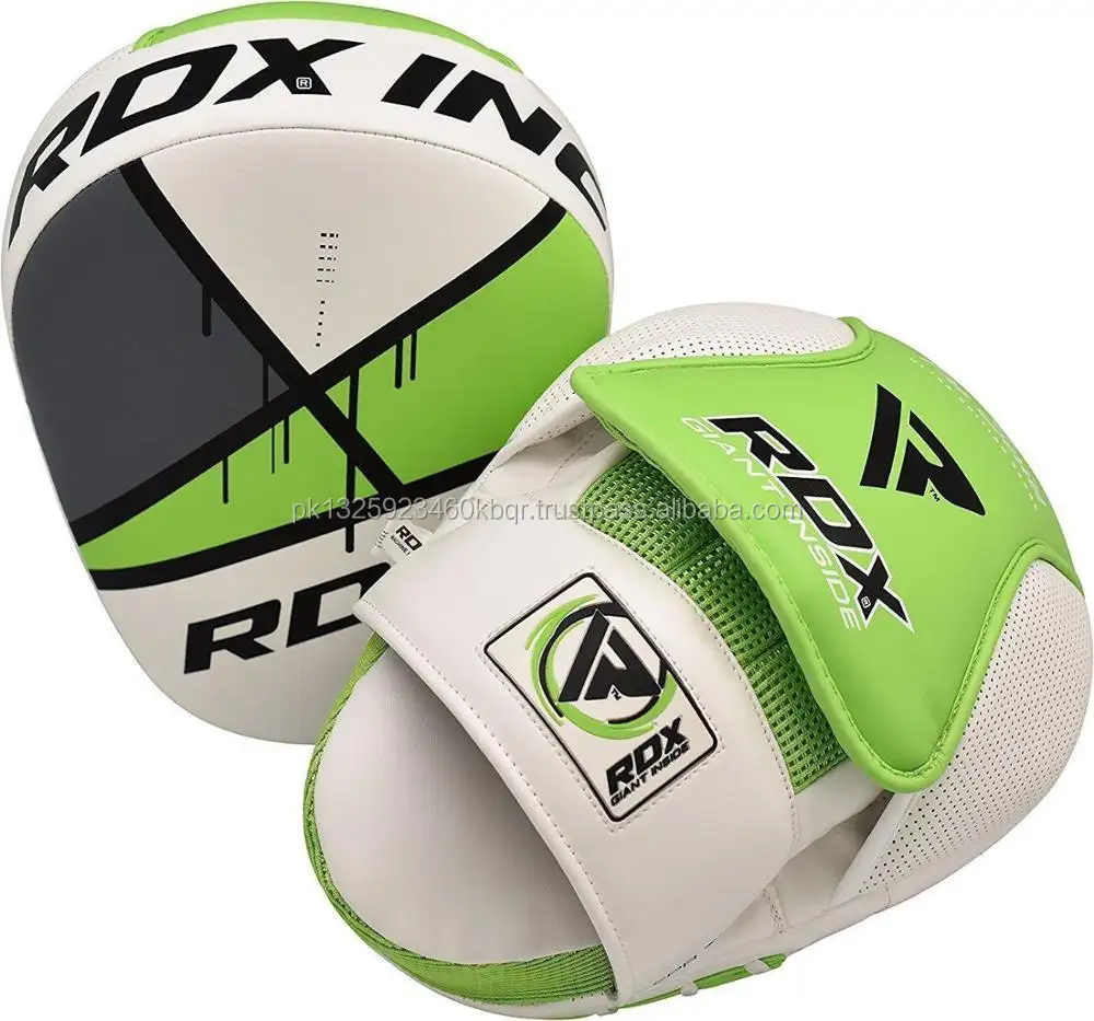 100% high-tech Curved Focus Boxing Pads Hook and Jab Mitts Kick MMA With Punching Gloves