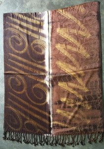 High Quality Abstract Laser Printed Pashmina <b>Scarf</b> Shawl Hijab Comfortable Silky <b>Chiffon</b> for Muslims for Autumn - Product Image 5