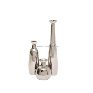 Florero de Metal para decoración del hogar y de la boda, maceta de Metal para flores, último diseño, precio al por mayor - Product Image 3