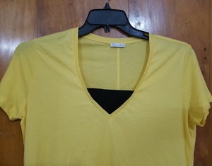 Lote de existencias de prendas de Bangladesh/envío Cancelar la temporada de verano Camiseta de color sólido para mujer para uso informal Material de algodón para primavera - Product Image 5