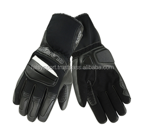Guantes de Motocicleta de Cuero Genuino, Resistentes al Viento, Impermeables, con Protección Contra Impactos y Abrasión, Pantalla Táctil - Product Image 4