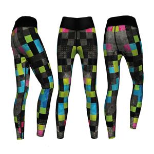 Mallas ajustadas con estampado Digital para mujer, Leggings ajustados con opción de logotipo personalizado, para correr, gimnasio y Deportes - Product Image 5