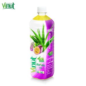 Importer 1L Aloe Vera Drink 100% Purée avec Passion Saveur dans un emballage en bouteille en vrac - Product Image 5