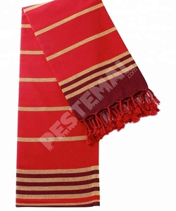 Pastel Colored <b>Striped</b> Pestemal Beach <b>Bath</b> <b>Towel</b> With Tassel and Soft-Touched Flexible Microfiber Eco-Friendly Cloth %100 Cotton - Product Image 5