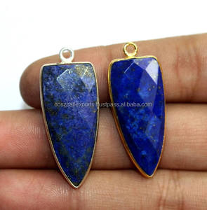 Lapis lazuli bleu couleur pointe de flèche en gros pierres naturelles cristal artisanat roches minéraux Reiki Feng Shui pendentif en pierres précieuses - Product Image 2
