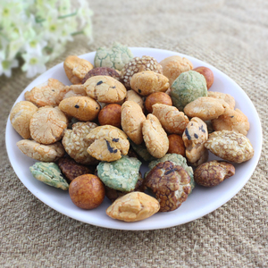 ISO2200 HACCP Verifizierte verschiedene Snacks knusprige, gemischt beschichtete Erdnüsse