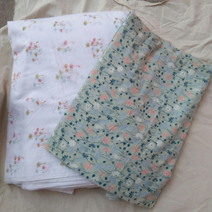 High Quality Cotton Block Printed Fabric By The Meter Sewing Craft Garment, <b>Bags</b> & Home Bedding Accessories Redesign Raw Fabric - Product Image 2