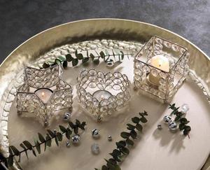 <b>Crystal</b> Drop <b>Candle</b> Holder - Product Image 3