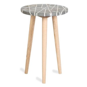 Taburete Decorativo de Lujo Hecho a Mano con Incrustaciones de Madera y Hueso, Venta Directa de Fábrica, para Sala de Estar, Dormitorio, Hotel, Villa, Hogar - Product Image 2