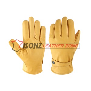 ถุงมือนิรภัยหนังสำหรับอุปกรณ์ป้องกันมือกลศาสตร์ - Product Image 1