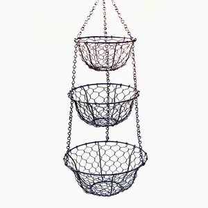 ไก่ลวดแขวนตะกร้าผลไม้ - Product Image 1
