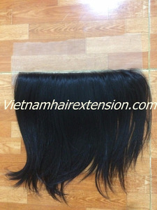 Extensiones de Cabello Virgen Remy de Vietnam con Cierre de Encaje, Ondulado Liso Sedoso, Pre-Adheridas - Product Image 4