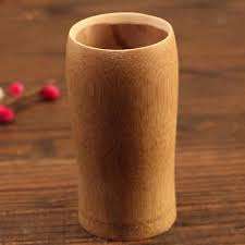 Taza de whisky de bambú natural Respetuoso con el medio ambiente 100mL Vasos desechables con diseño floral clásico para el hogar o las vacaciones - Product Image 4