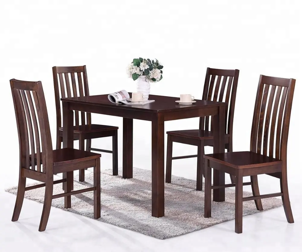 Furniture dining room solid wood furniture oak color with 1 table and 4 chairs or 6 chairs