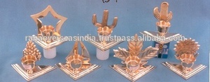 Bougeoirs en laiton de décoration Bougeoirs en T de haute qualité pour la fête de mariage et les événements - Product Image 2