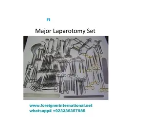 Basis Laparotomie Set Chirurgische Medische/Basale Laparotomie-Instrumenten Operatieset