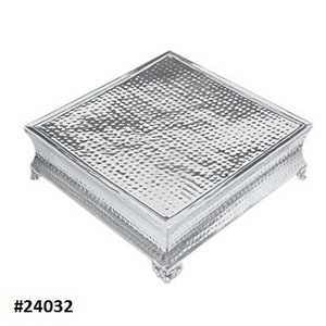 Cake Stand Wedding Table Decorative Serving Used Cake Stand Galvanized 2 Tier Dessert Serving Tool - Product Image 5