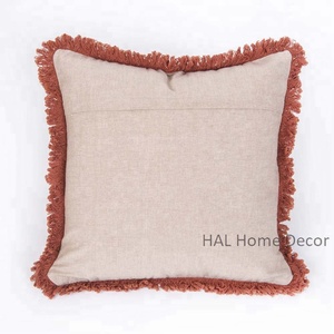 Multi color Floral Embroidered Pillow case 45 x 45 Backrest <b>Sofa</b> <b>Cushion</b> <b>Cover</b>, Handmade Decorative Throw Pillow <b>Covers</b> - Product Image 2